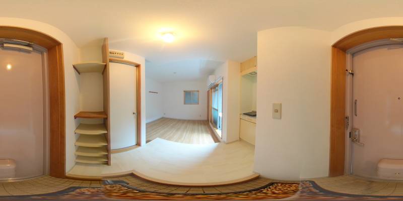 パノラマ画像玄関