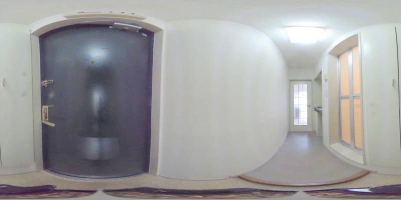 パノラマ画像玄関