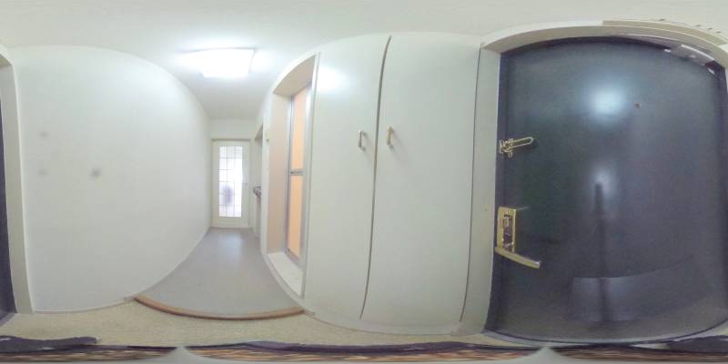 パノラマ画像玄関