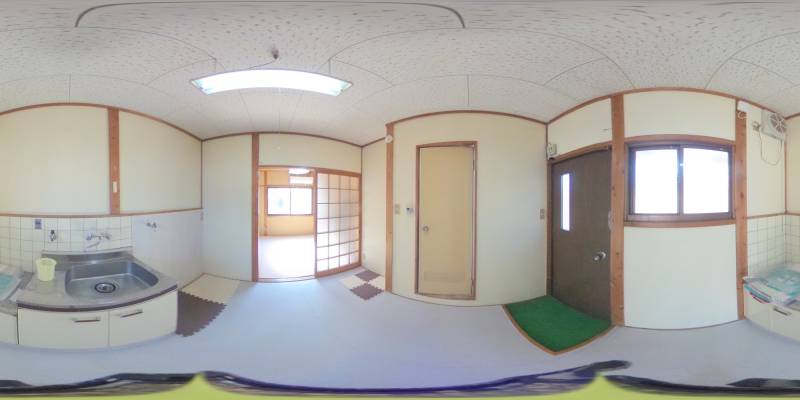 パノラマ画像キッチン