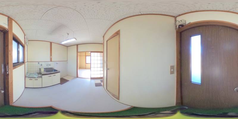 パノラマ画像玄関