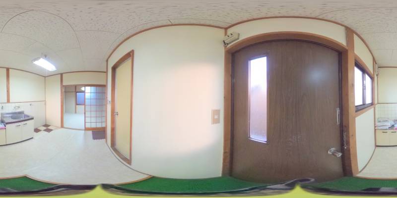 パノラマ画像玄関