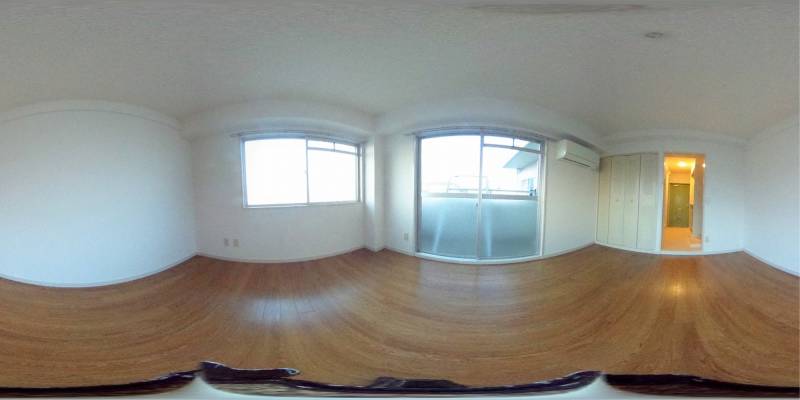 パノラマ画像洋室