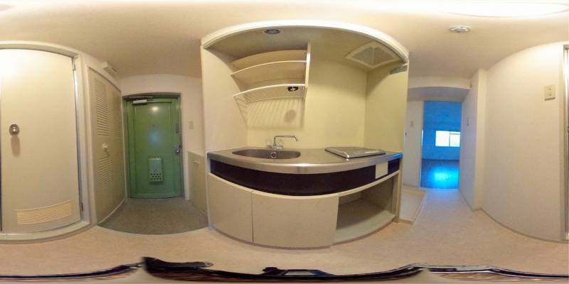 パノラマ画像キッチン