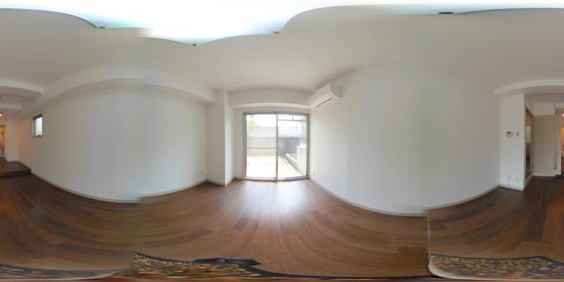 パノラマ画像リビング