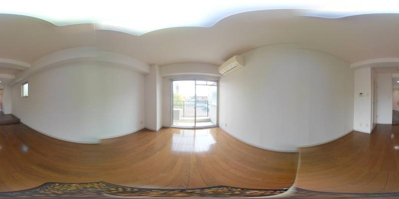 パノラマ画像リビング