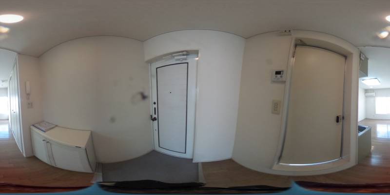 パノラマ画像玄関