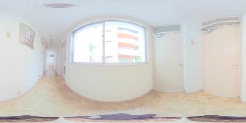 パノラマ画像玄関
