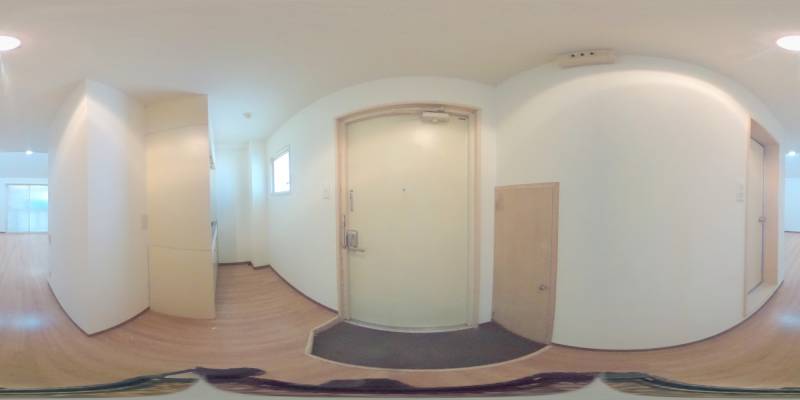 パノラマ画像玄関