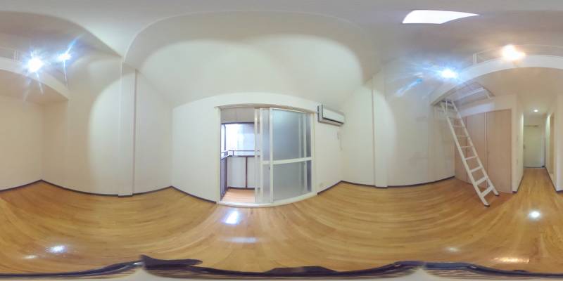 パノラマ画像洋室