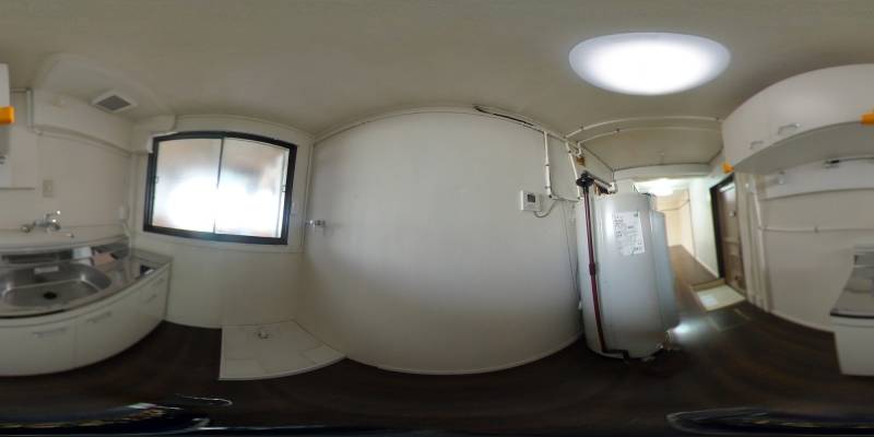 パノラマ画像キッチン