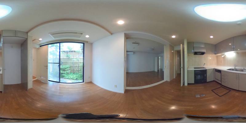 パノラマ画像ダイニング