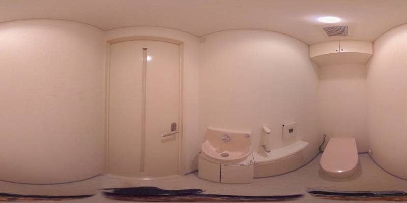 パノラマ画像トイレ