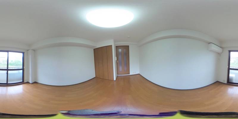 パノラマ画像洋室