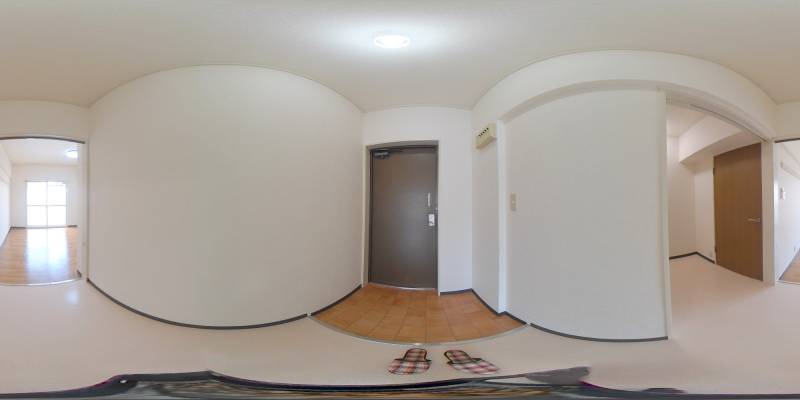 パノラマ画像玄関