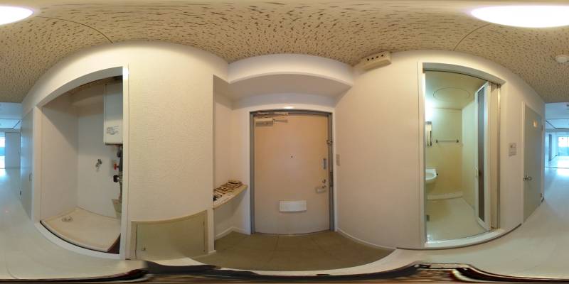 パノラマ画像玄関