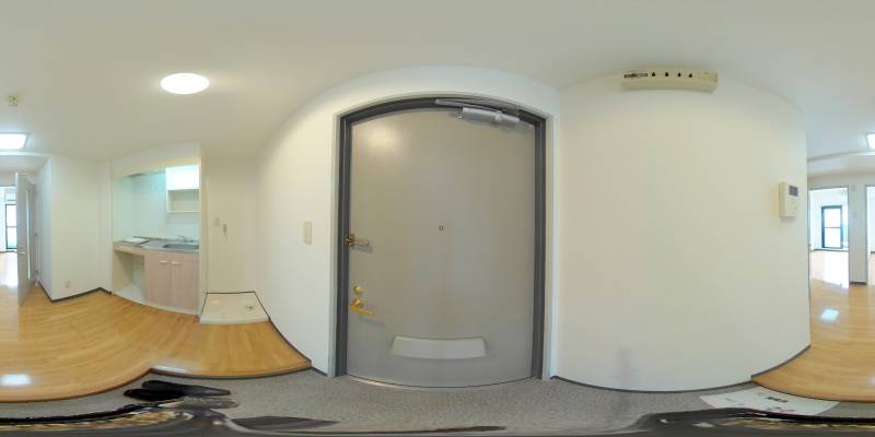 パノラマ画像玄関