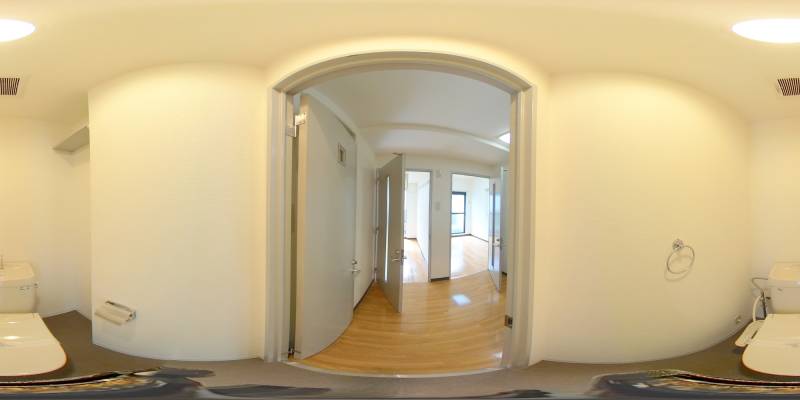 パノラマ画像トイレ