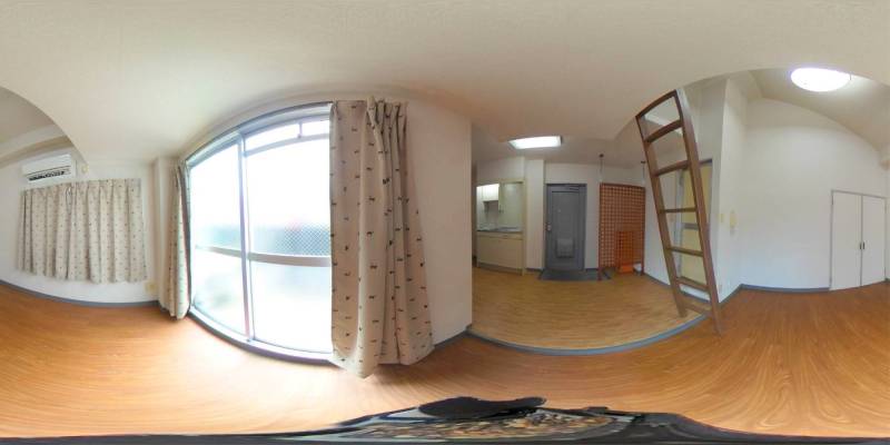 パノラマ画像洋室