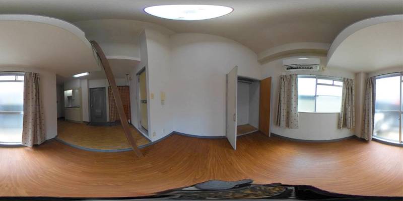 パノラマ画像洋室