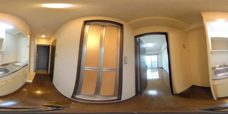 パノラマ画像キッチン