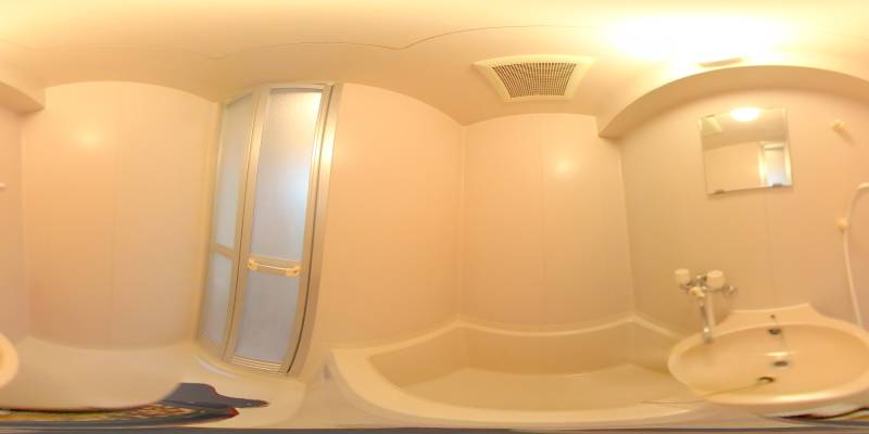パノラマ画像バスルーム