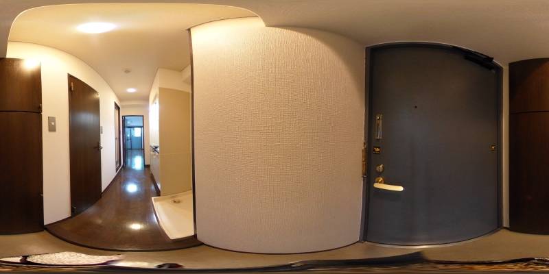 パノラマ画像玄関