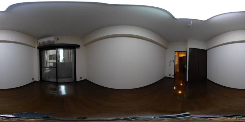 パノラマ画像洋室