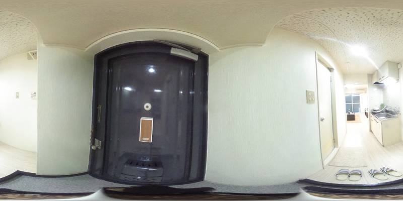 パノラマ画像玄関