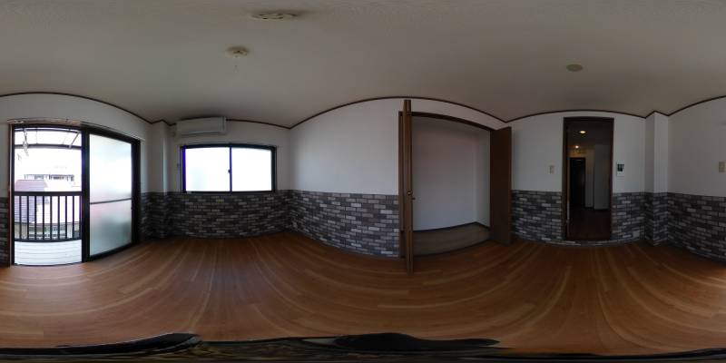 パノラマ画像洋室