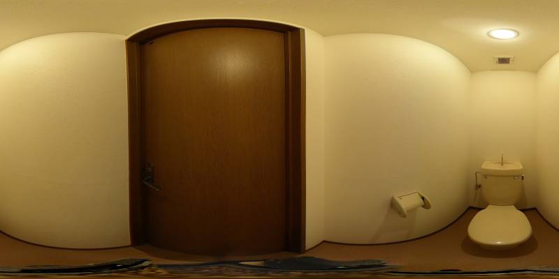 パノラマ画像トイレ