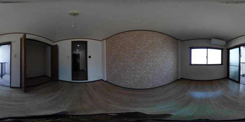 パノラマ画像洋室