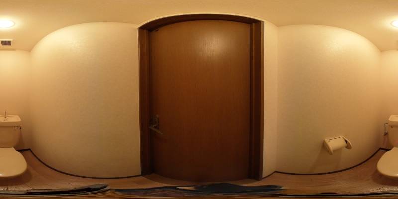 パノラマ画像トイレ