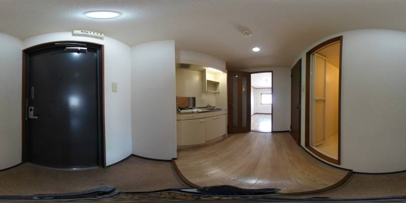 パノラマ画像玄関