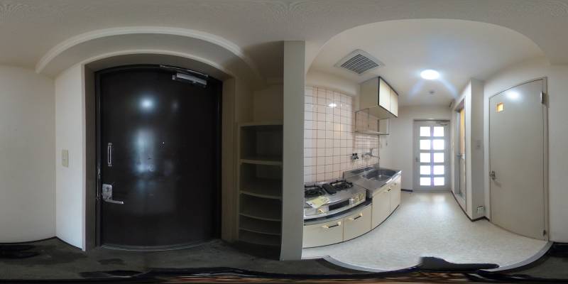 パノラマ画像玄関