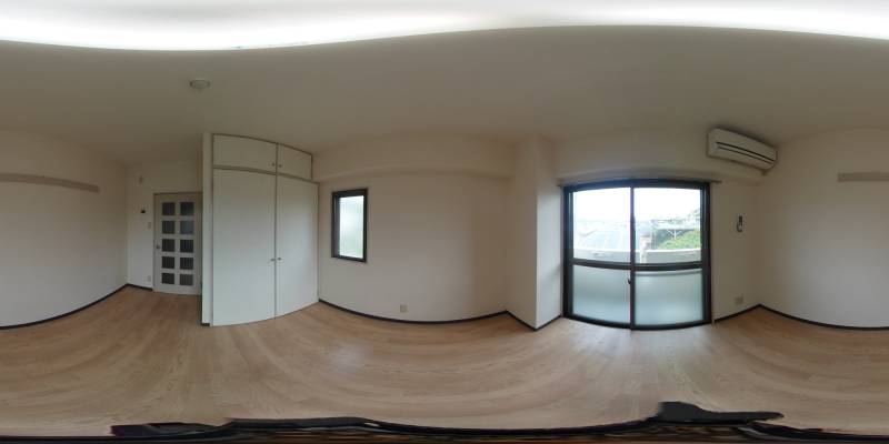 パノラマ画像洋室