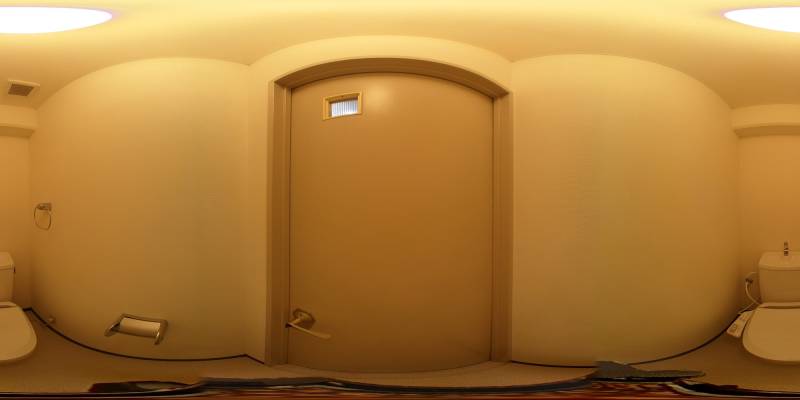 パノラマ画像トイレ