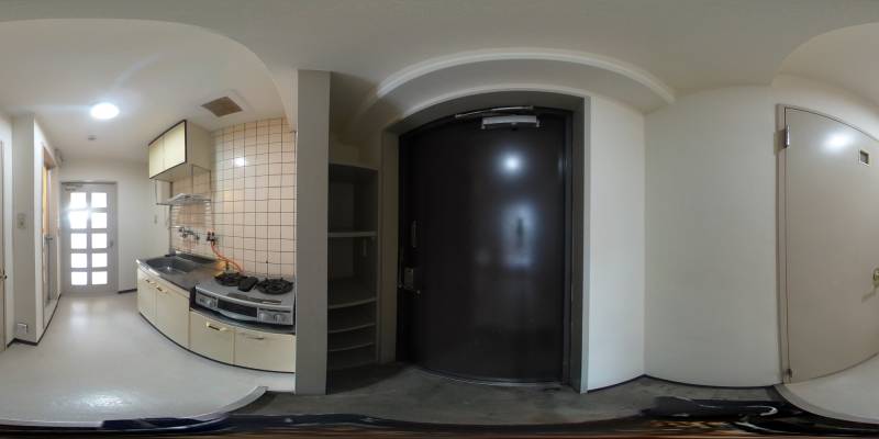 パノラマ画像玄関