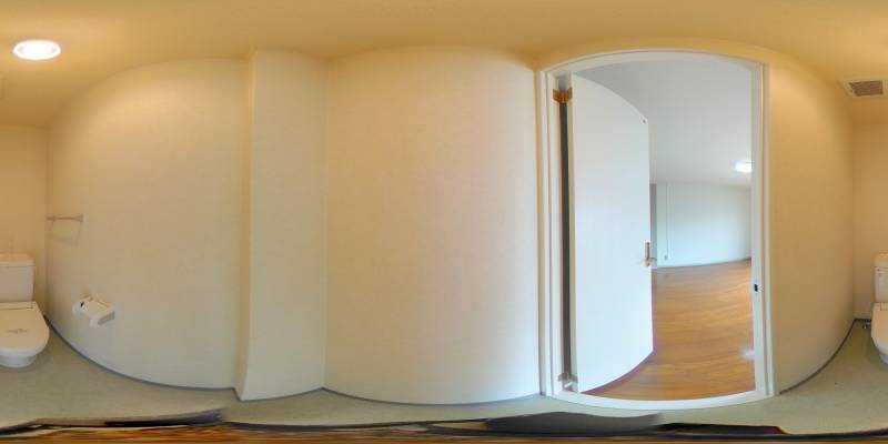 パノラマ画像トイレ