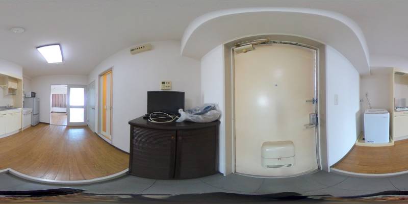 パノラマ画像玄関