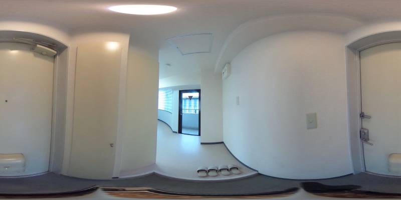 パノラマ画像玄関