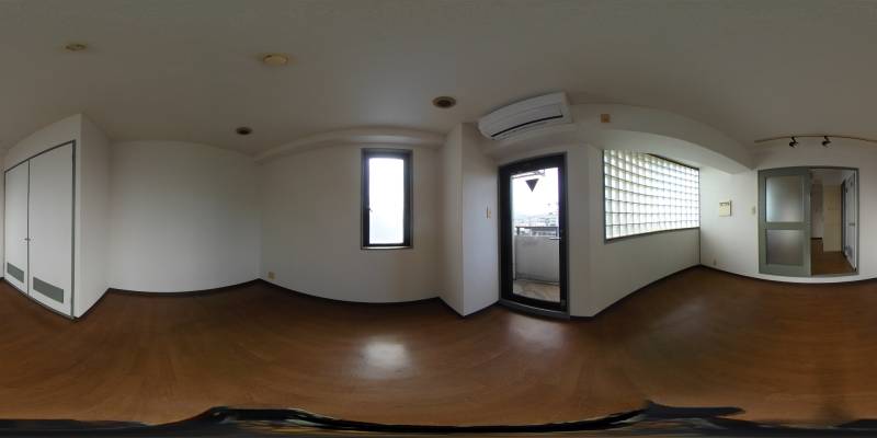 パノラマ画像洋室