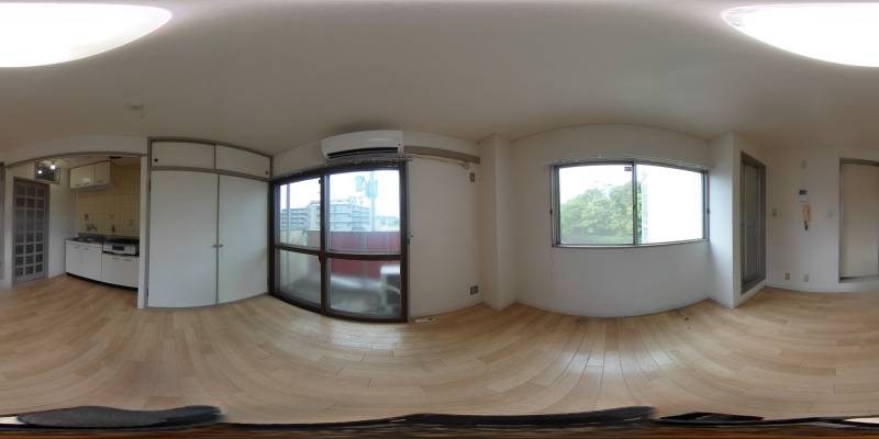 パノラマ画像洋室