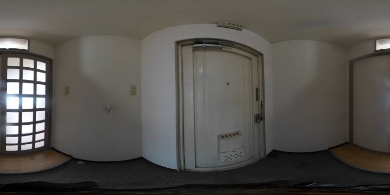 パノラマ画像玄関