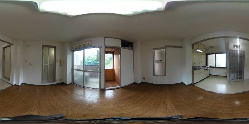 パノラマ画像洋室