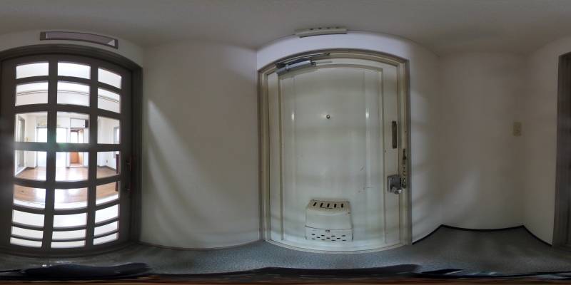 パノラマ画像玄関