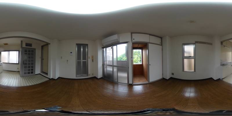 パノラマ画像洋室