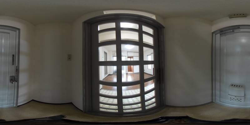 パノラマ画像玄関