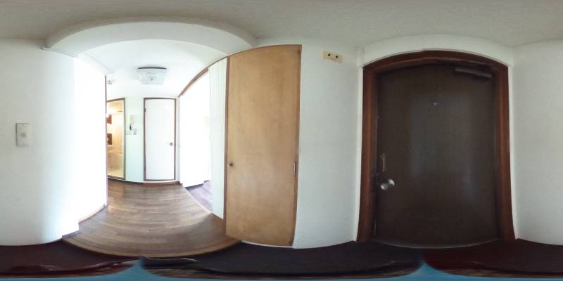 パノラマ画像玄関