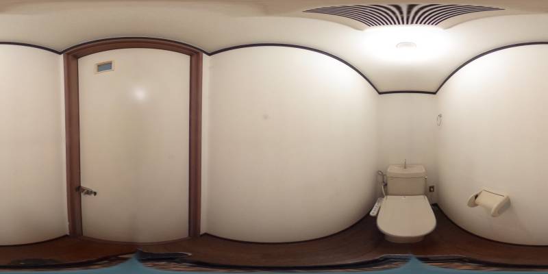 パノラマ画像トイレ